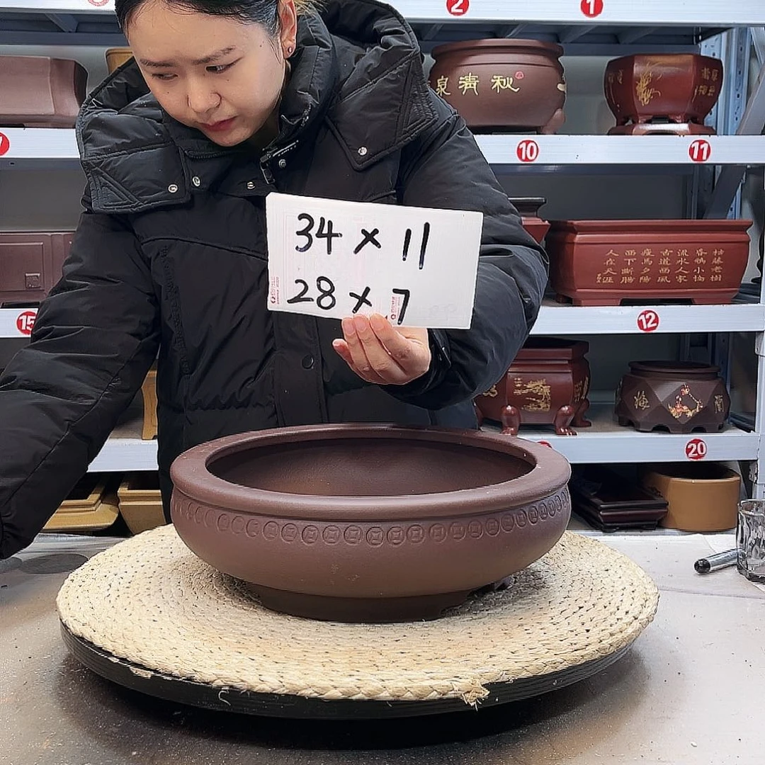 紫砂花盆紫砂花盆