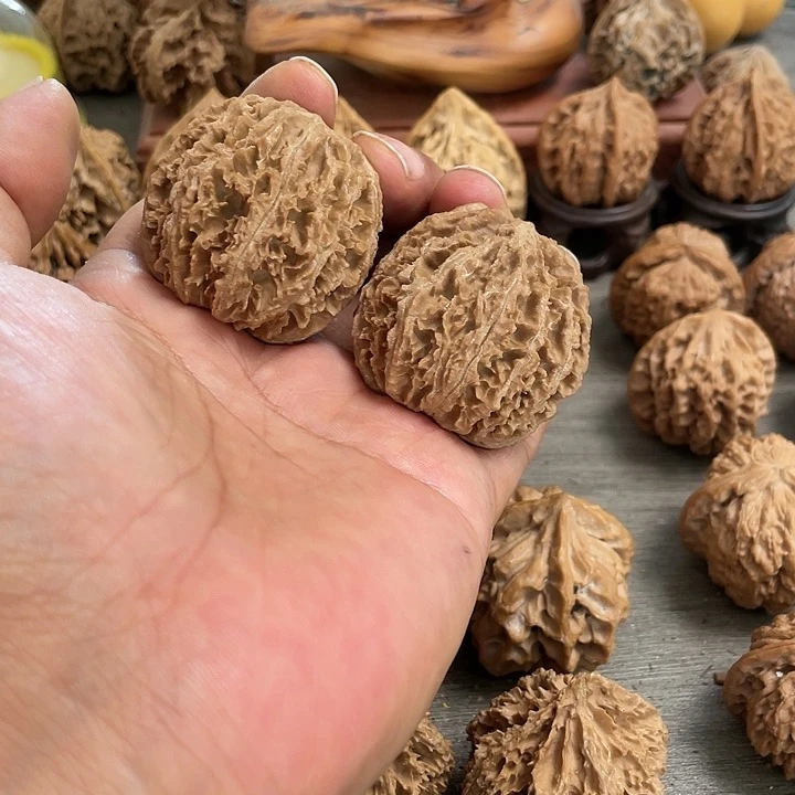 【闪购商品】文玩核桃把件野生灯笼41尺