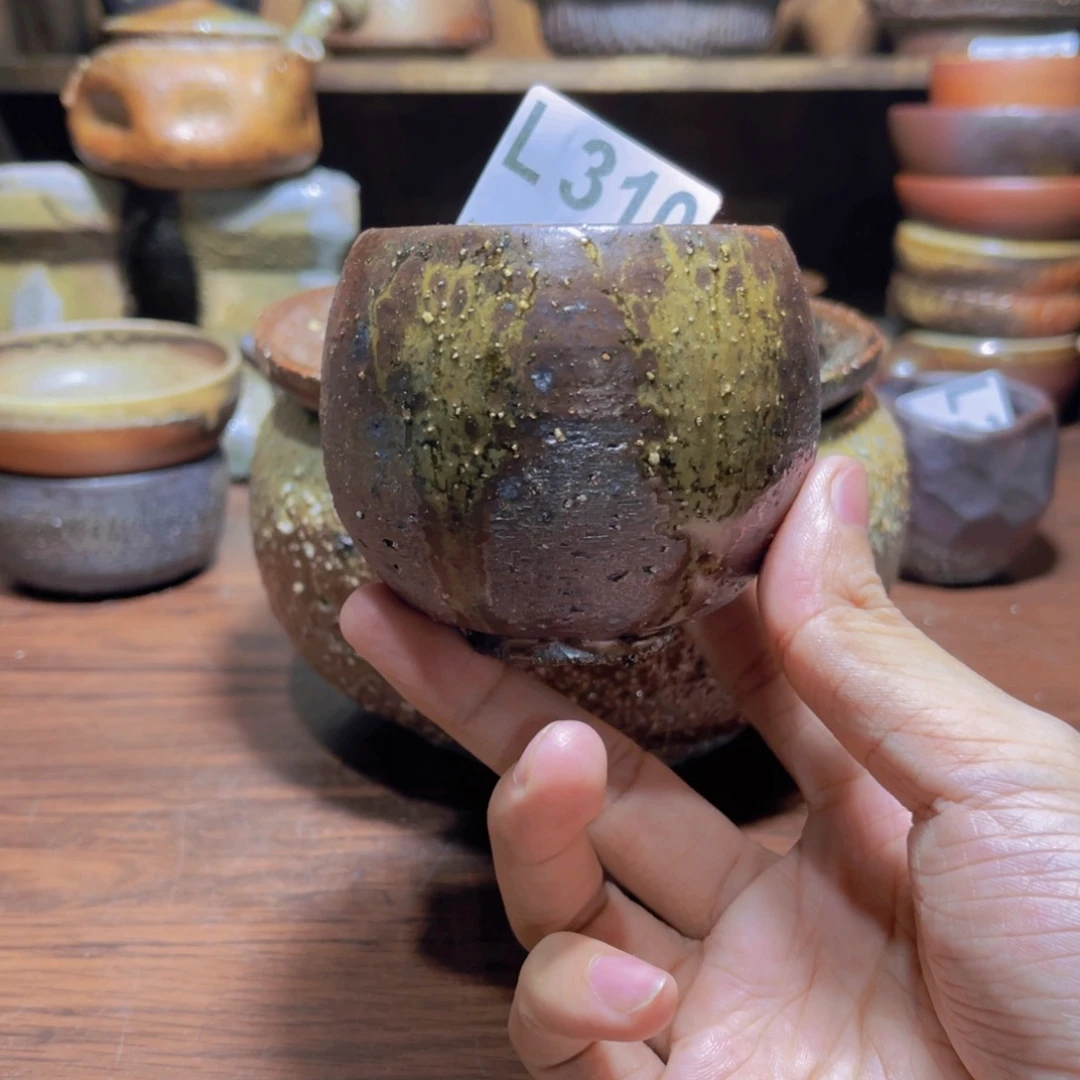 纯手工制作柴烧纯手工制作柴烧杯310