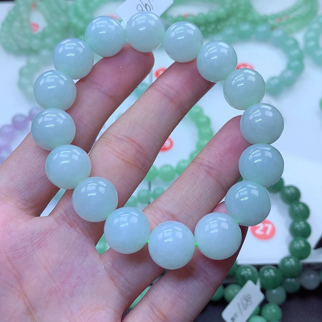 翡翠未镶嵌毛衣链