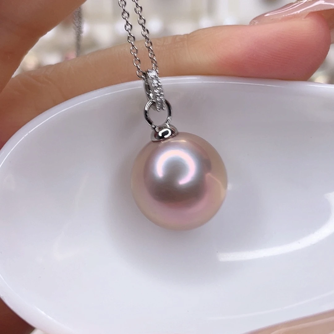 淡水珍珠未镶嵌吊坠(赠链)