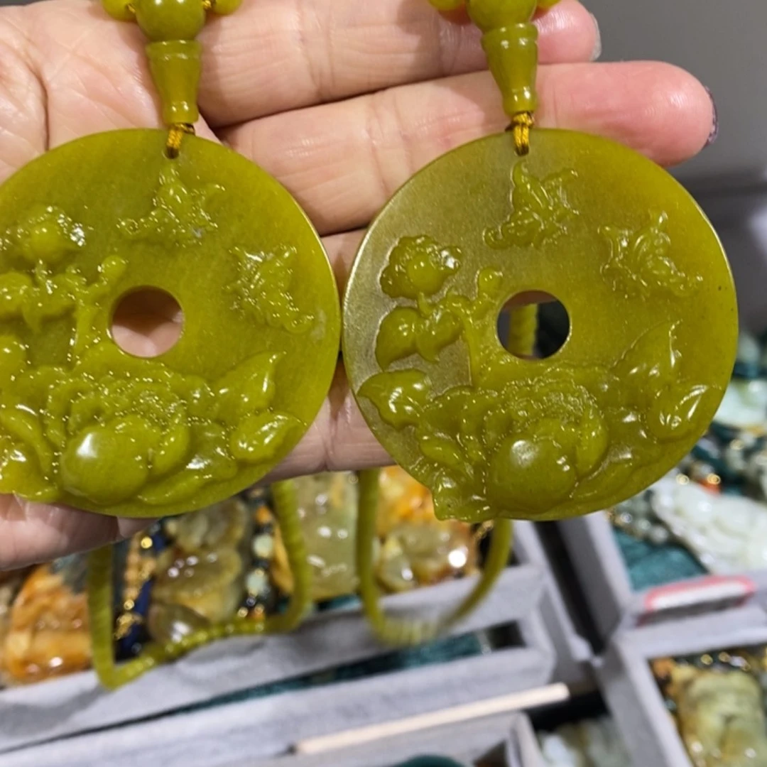 【闪购商品】岫玉毛衣链未镶嵌