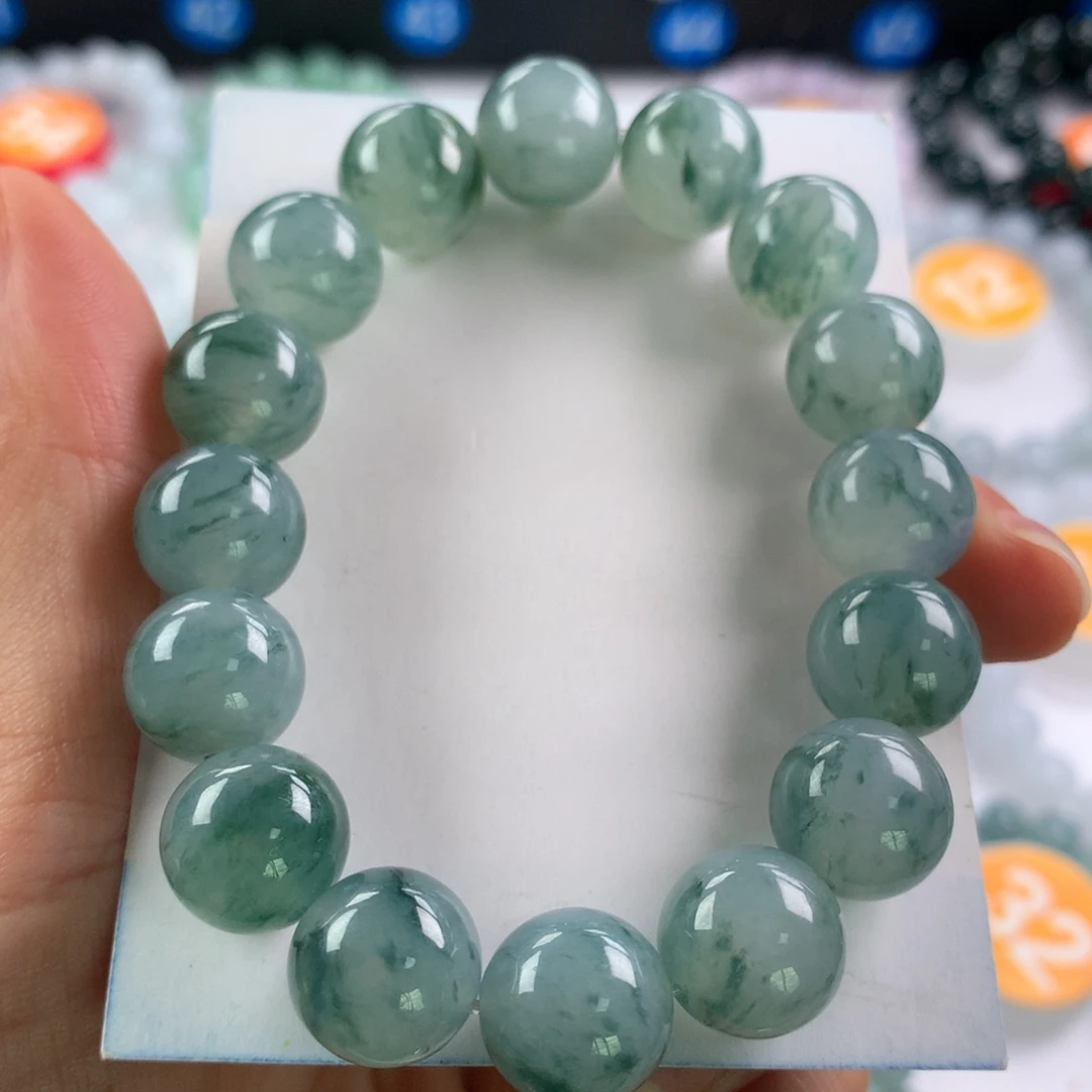 未镶嵌手链翡翠卡12.9