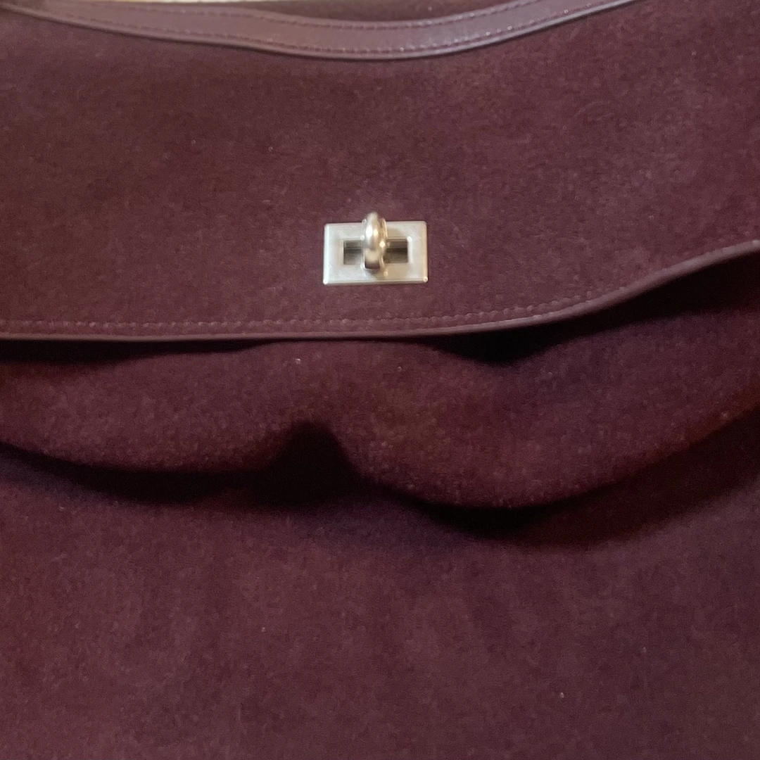 【MIA】25新款麂牛皮托特包美拉德中古包单肩包斜挎包轻奢女包