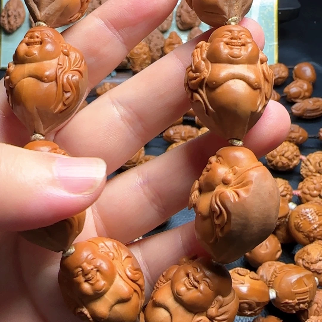 橄榄核手串/手链2.3包衣弥勒