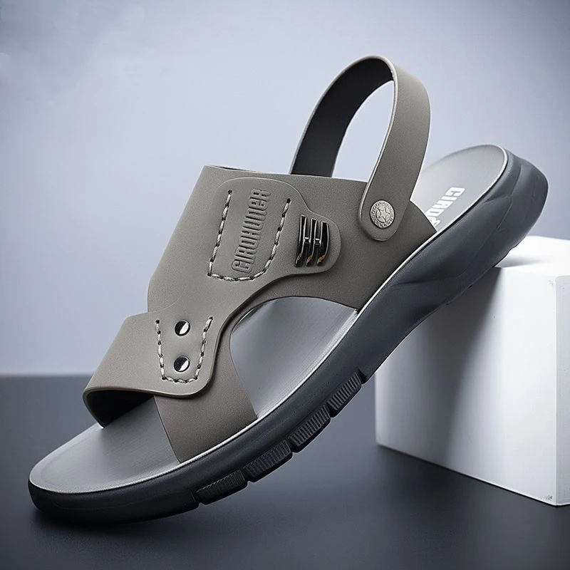 【工厂直发】 夏季沙滩鞋凉鞋防水防滑软底鞋防臭男士两用凉拖鞋