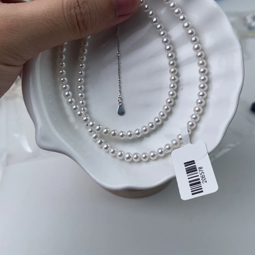 淡水珍珠手链银S925镶嵌206578