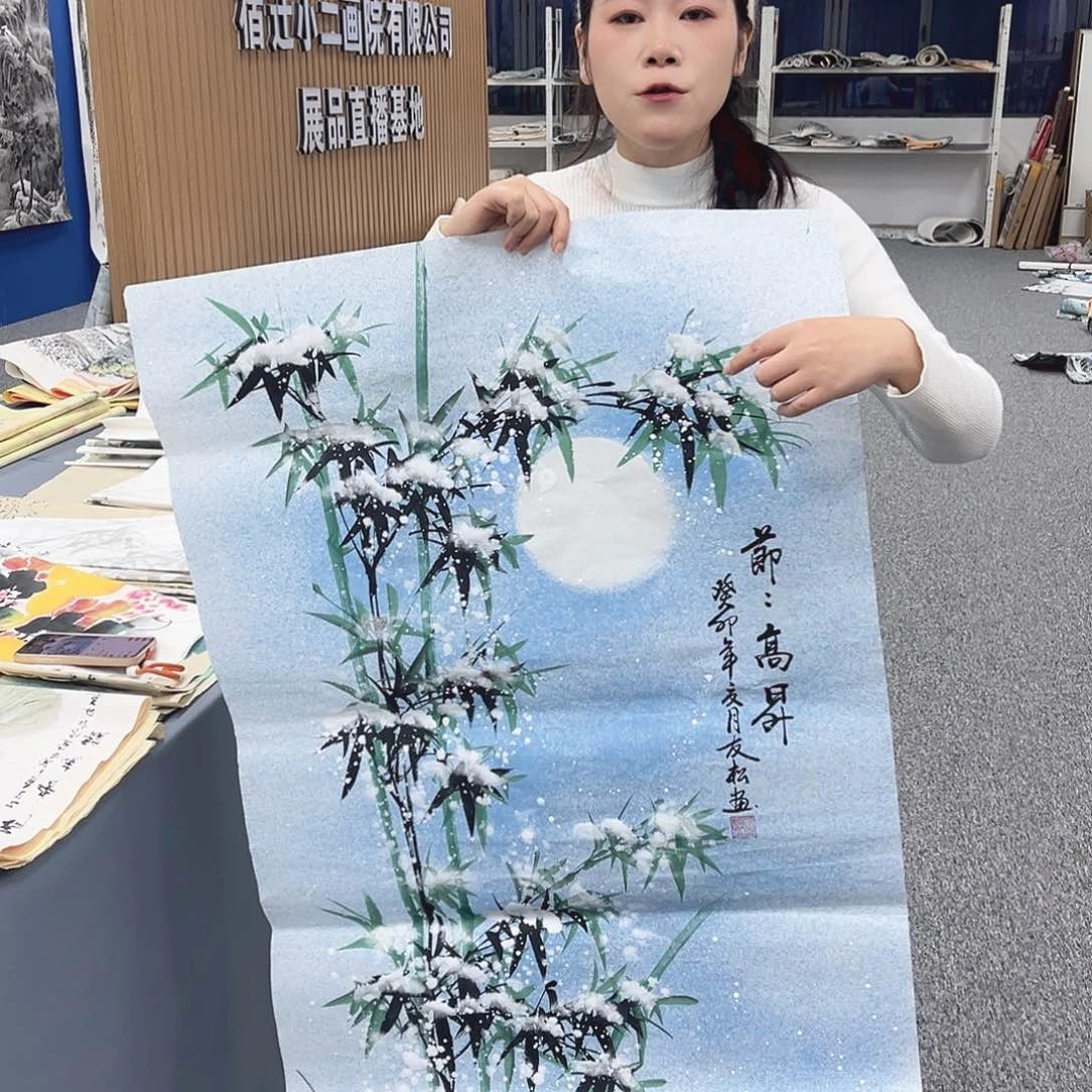 国画纯手绘字画作品欣赏