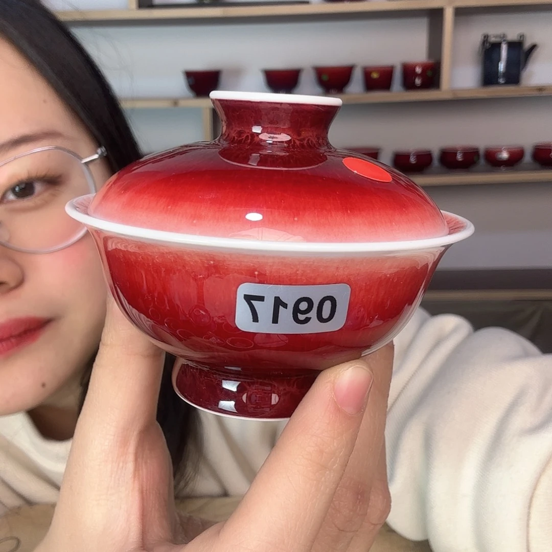 杯景德镇郎红陶瓷