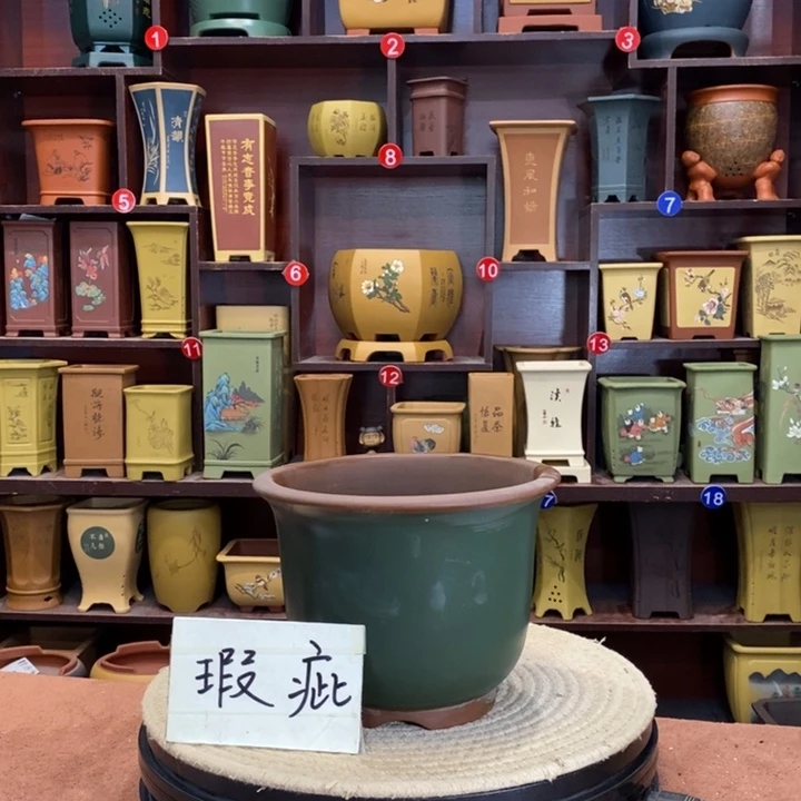 紫砂花盆舜*情紫砂花盆