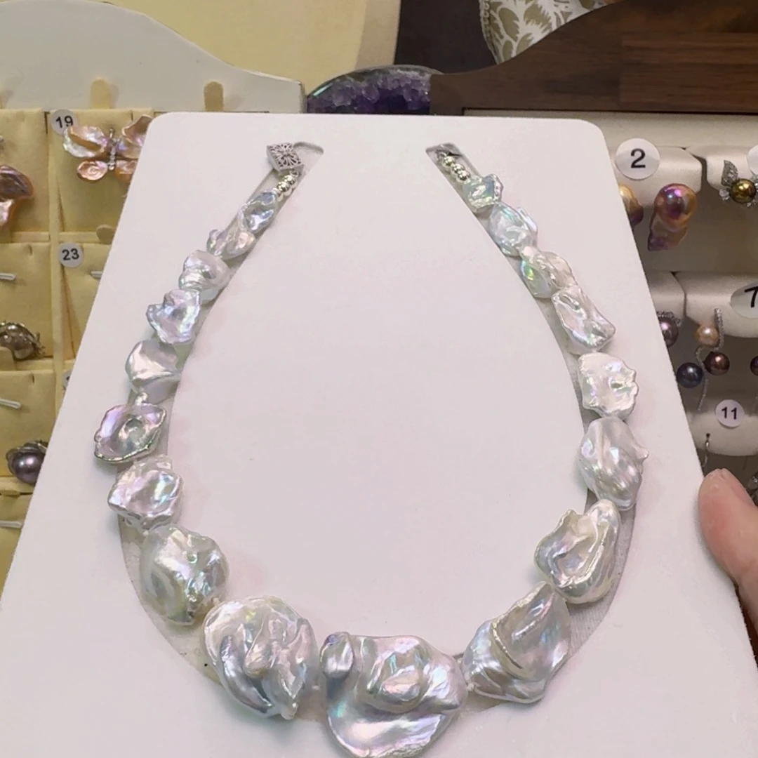 淡水珍珠吊坠(不含链)未镶嵌菜*熊