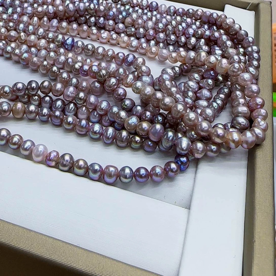 未镶嵌淡水珍珠43号，4/5毫米36左右