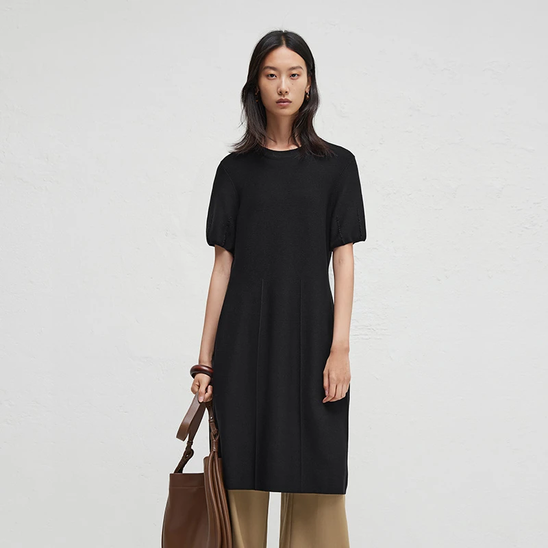 【女装优选WH】播早秋薄款优雅连衣裙女气质显瘦通勤裙子DDR3LD5036