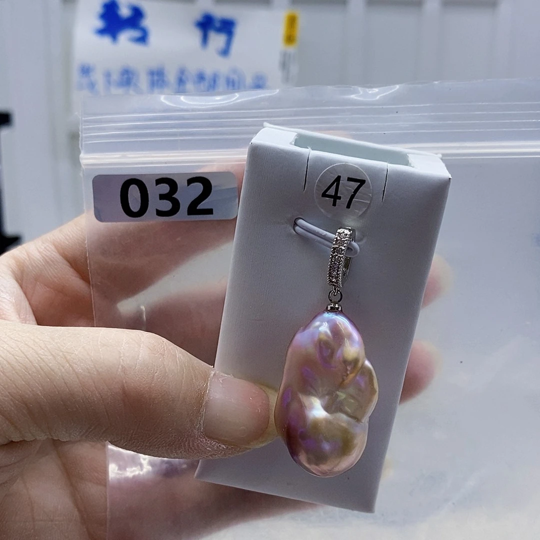 颈饰合金淡水珍珠