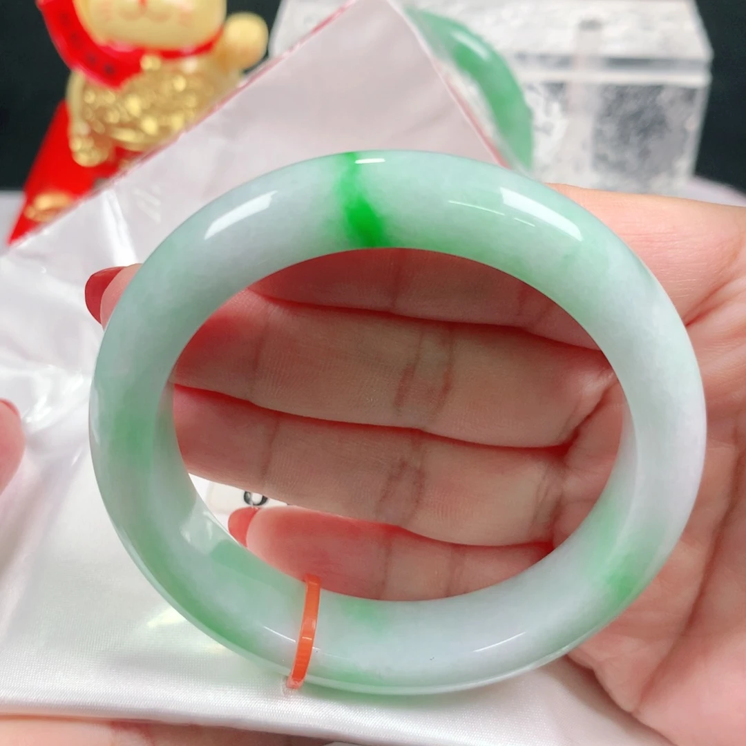 未镶嵌手镯翡翠编号0145 正圈54➕