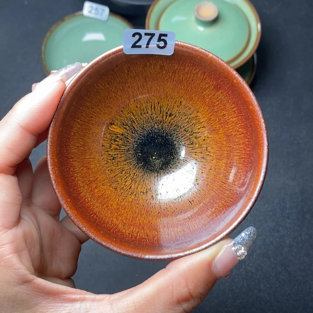 茶盏建窑建盏主人杯275