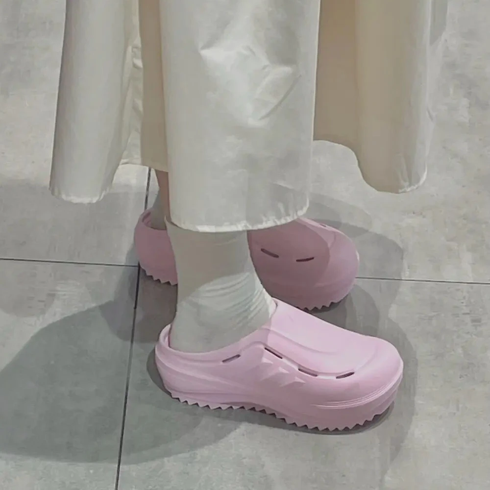 Adidas阿迪达斯正品男女包头厚底洞洞鞋新款户外运动拖鞋【特卖】