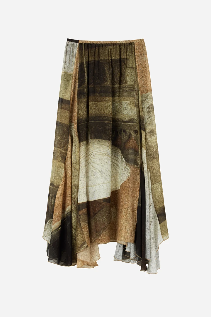 COTEMP 2025早秋系列 Titian Long Skirts 印花飘逸长裙