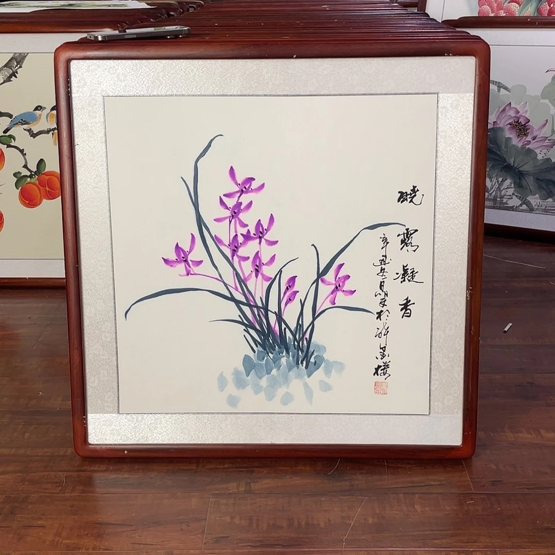 国画带框尺寸63*63厘米