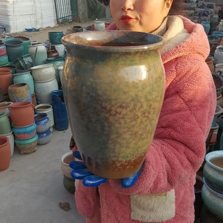 红陶口20高29瑕疵