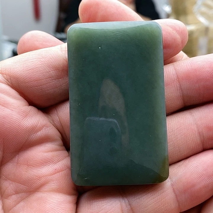 【闪购商品】未镶嵌手链和田玉且末蓝无事牌