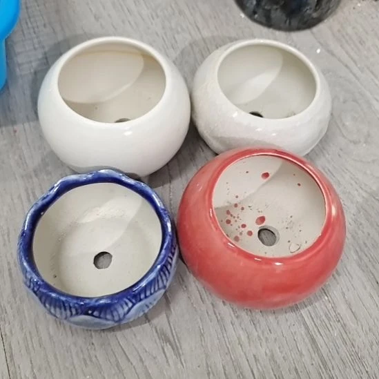 微瑕陶瓷盆12包邮