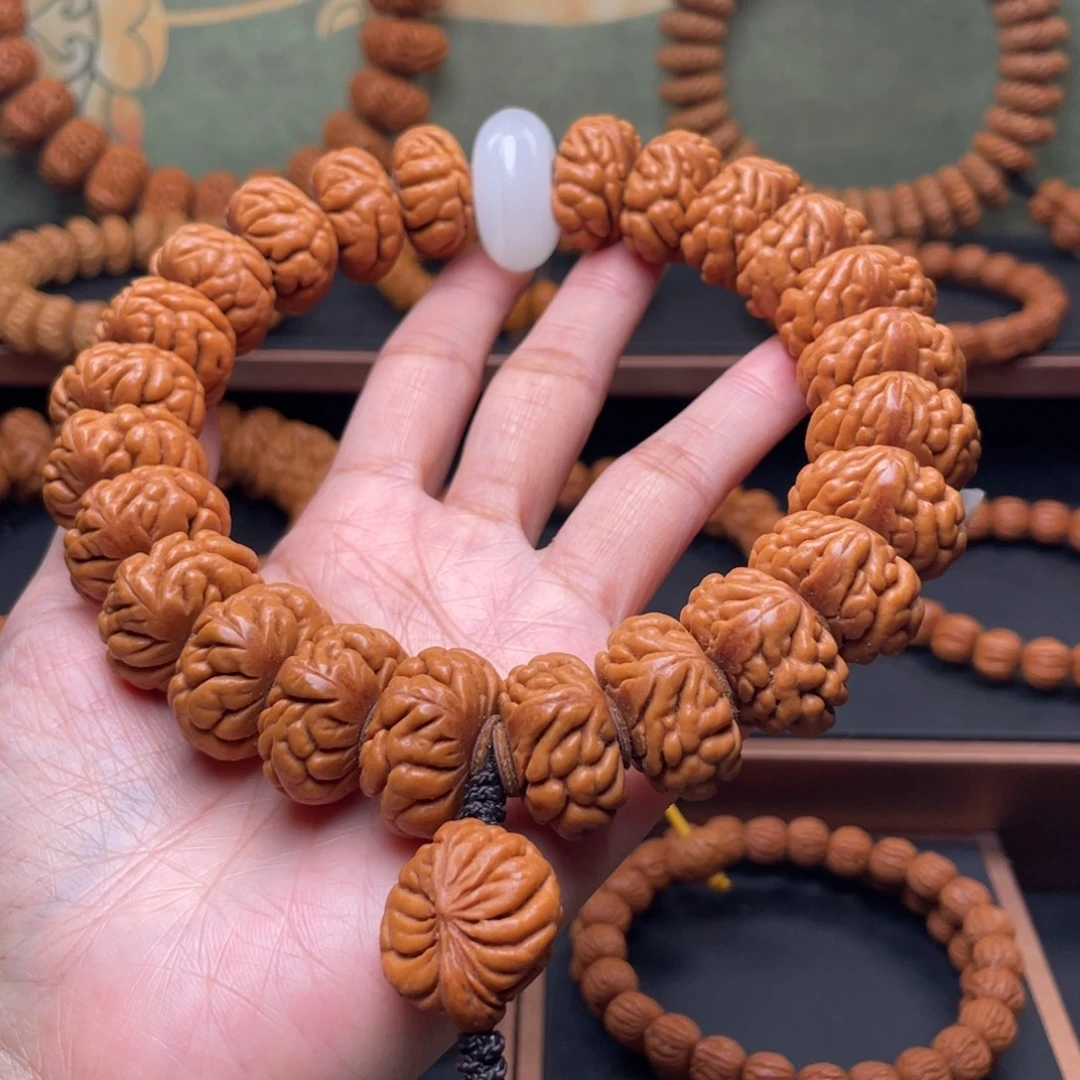 手串桃核22豹子头