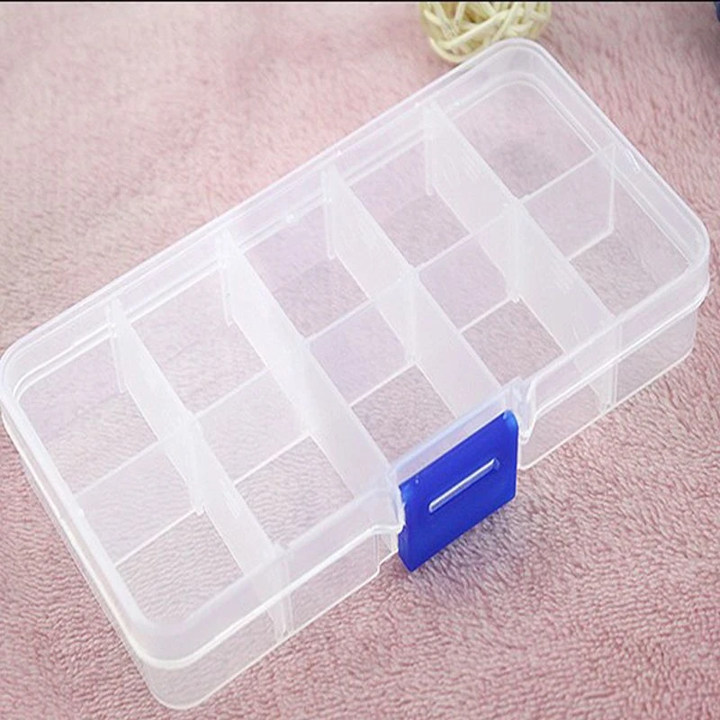太空豆防缠豆小配件盒鱼钩盒铅皮座铅坠收纳盒塑料串钩存放盒渔具
