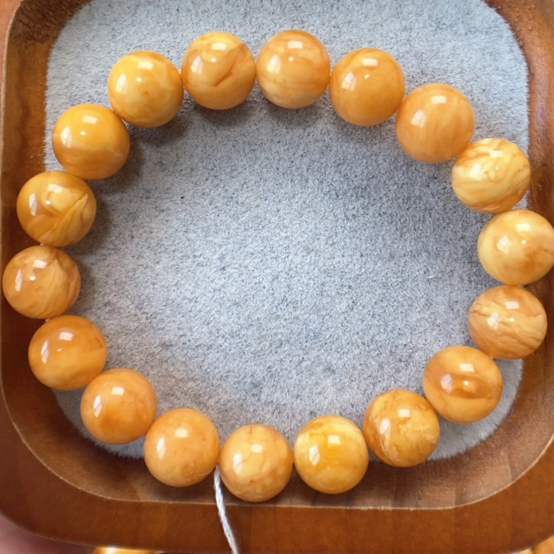 蜜蜡未镶嵌手串蜜蜡