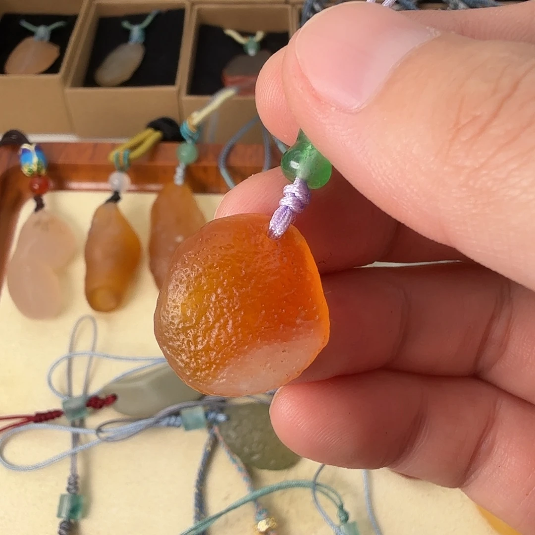 玛瑙/玉髓未镶嵌颈饰