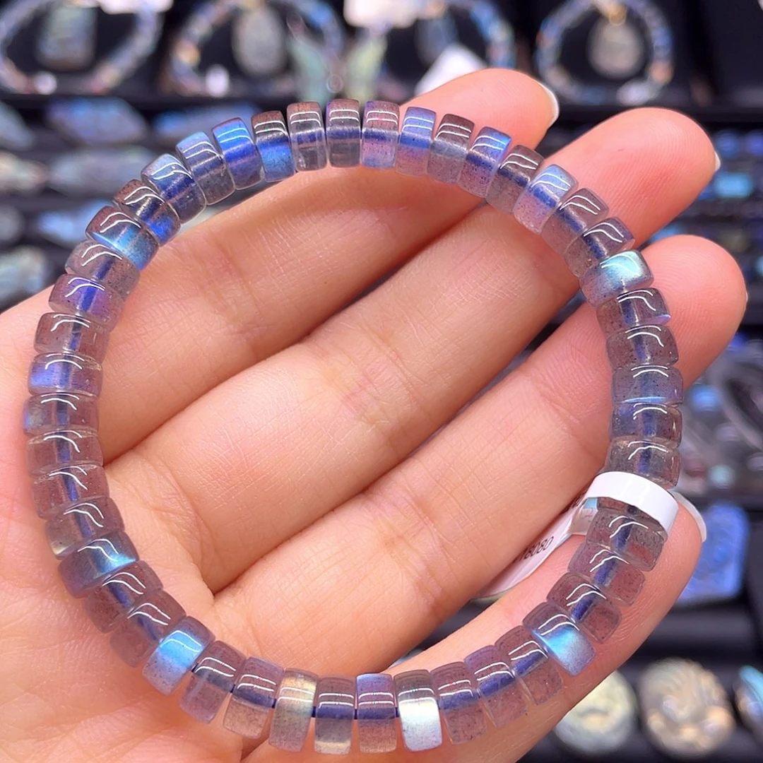 未镶嵌长石手串7左右