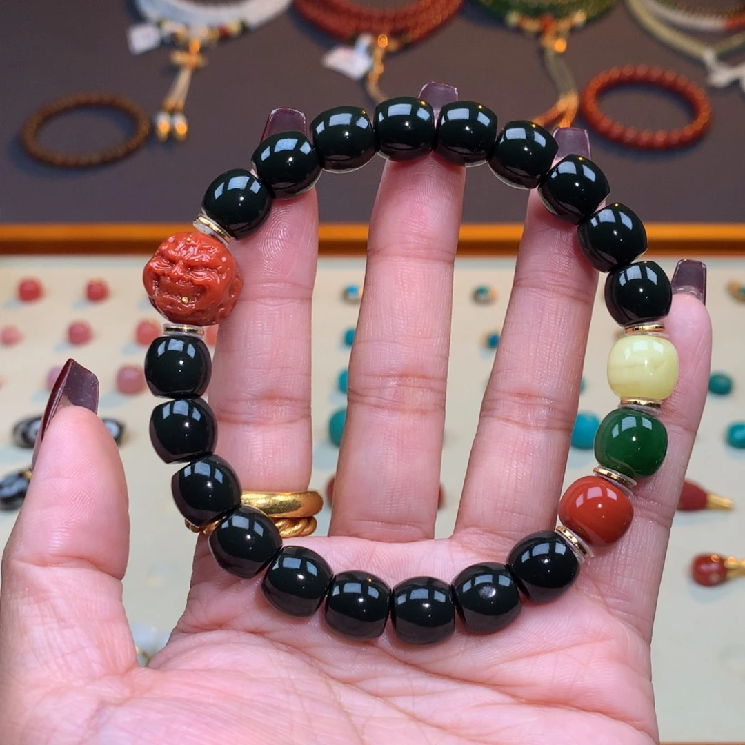 和田玉（青玉）未镶嵌颈饰