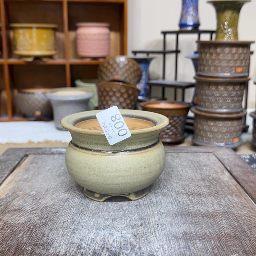手工花盆 008 内口口径  8.5 cm
