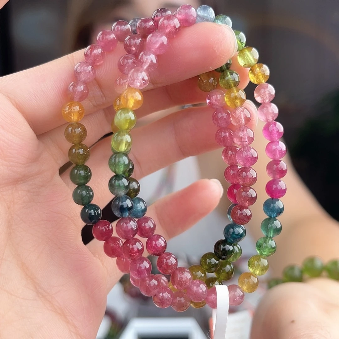 未镶嵌碧玺碧玺 5mm