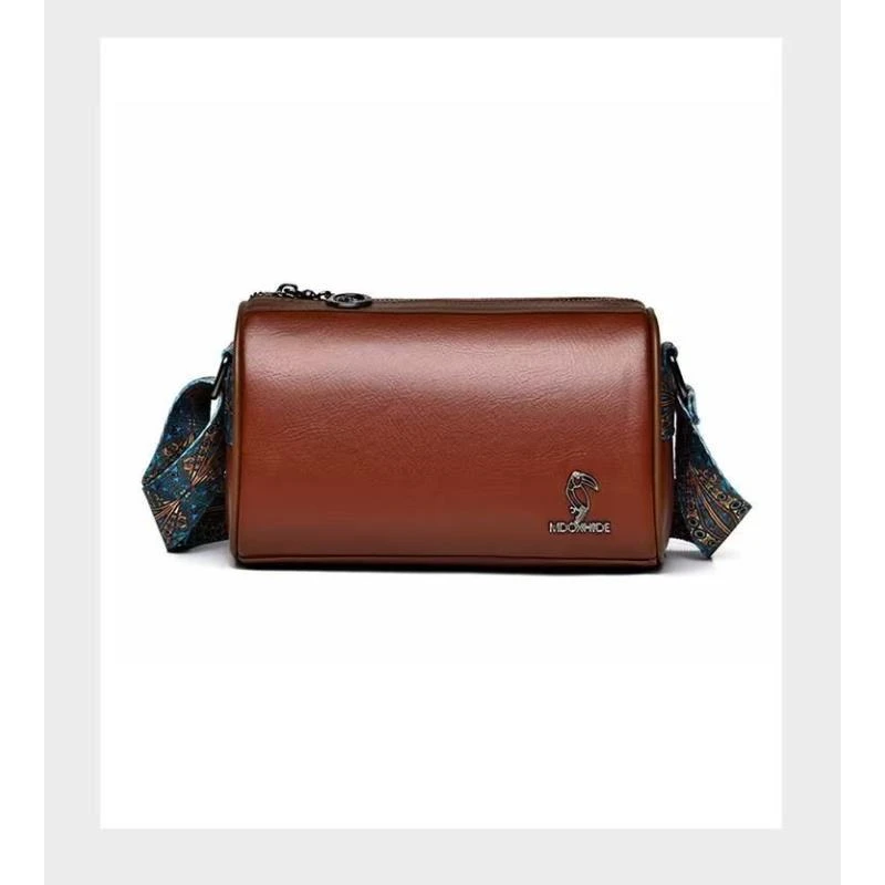 新款时尚洋气复古大容量单肩包斜包瑞格062