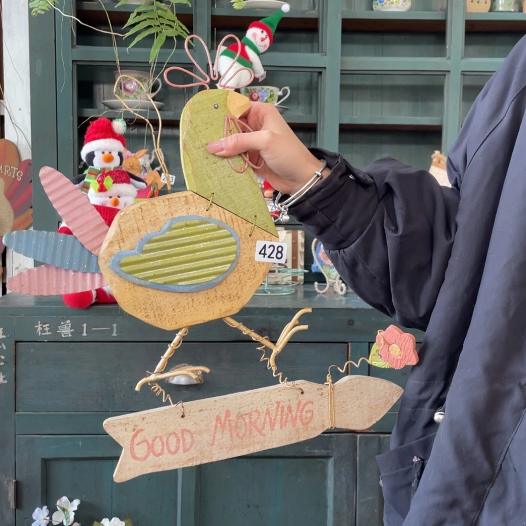 木质圣诞月福老货玩具默认微瑕