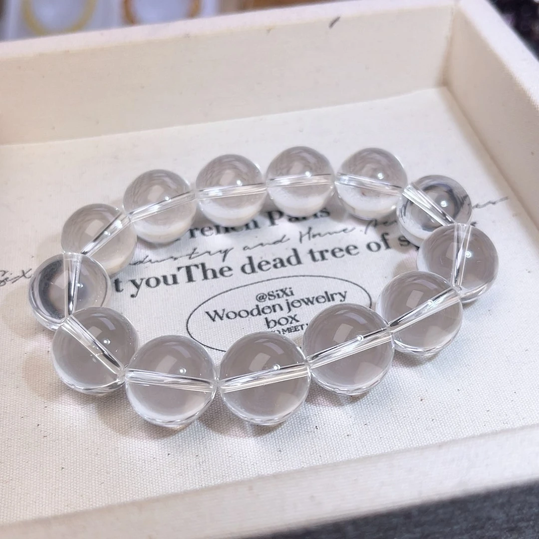 水晶手串未镶嵌j****e天然水晶16mm