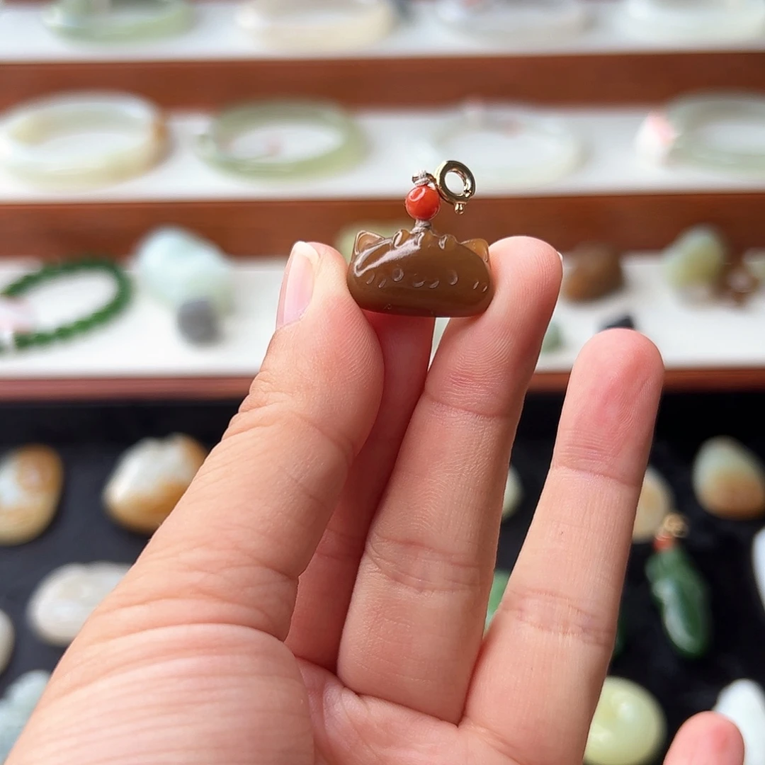 和田玉未镶嵌吊坠(不含链)