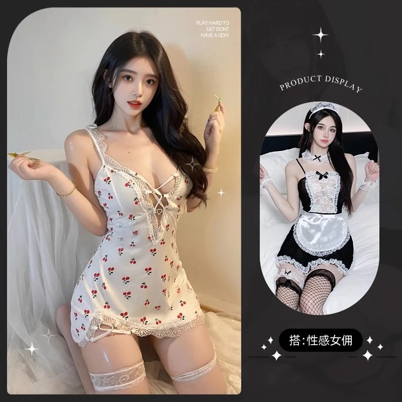 性感小樱桃连衣裙