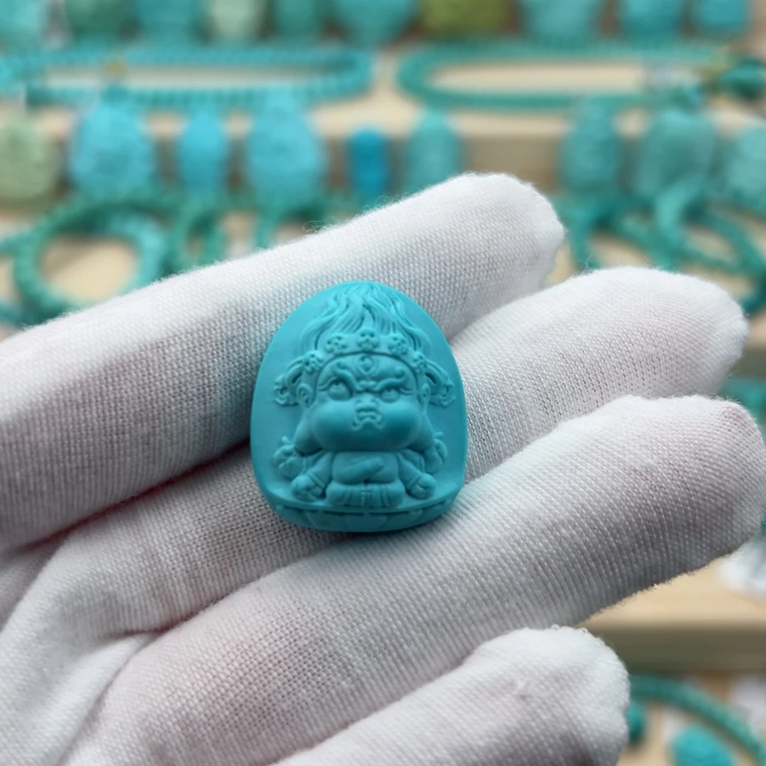 绿松石珠宝奇石未镶嵌