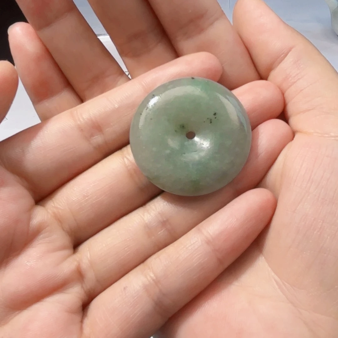 定制翡翠未镶嵌绿*天然缅甸翡翠A货时尚精美挂件