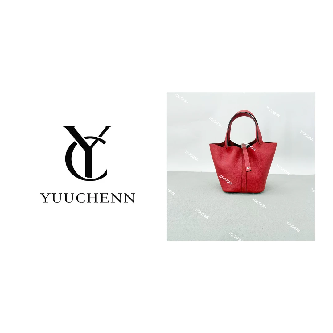 YUUCHENN【菜篮子】手工蜡线18cm原创设计高定真皮包 HH7806