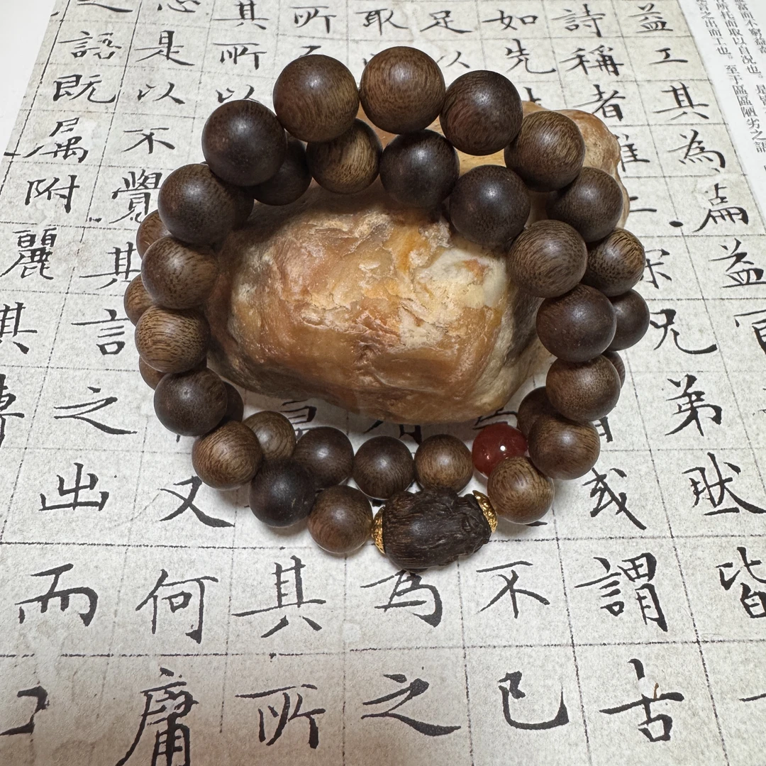 z-643【菩萨奇野料沉水】多圈10mm、28.16g