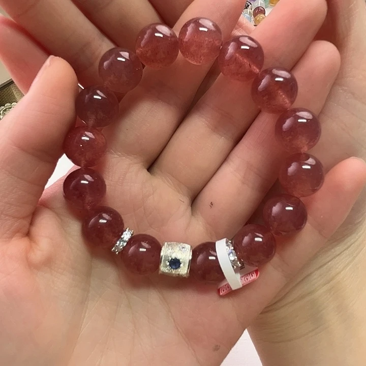 旋***郭石英质玉未镶嵌手链原创