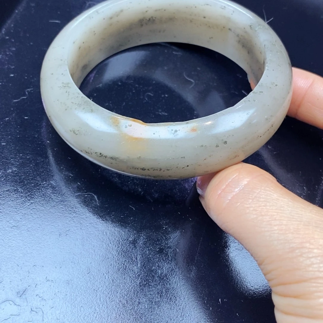 未镶嵌石英质玉（黄龙玉）吊坠(不含链)