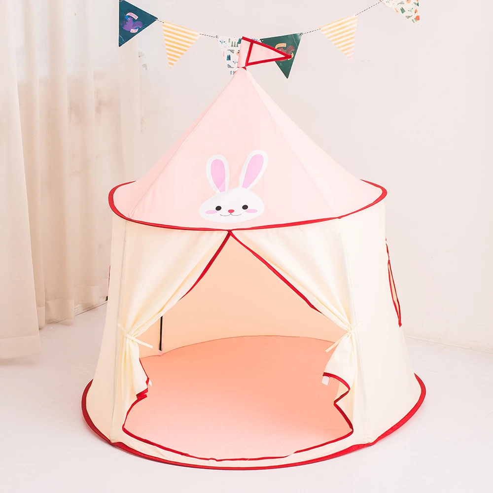 儿童帐篷室内女孩宝宝家用兔子城堡游戏屋户外玩具小房子公主屋