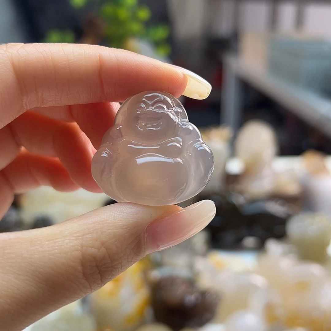玛瑙/玉髓未镶嵌吊坠(不含链)