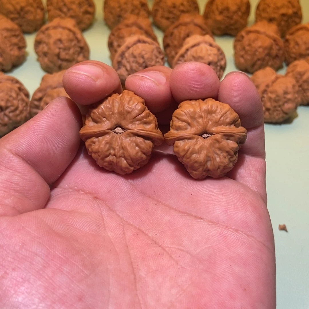 核桃手串/手链神**新蛤蟆头32一对