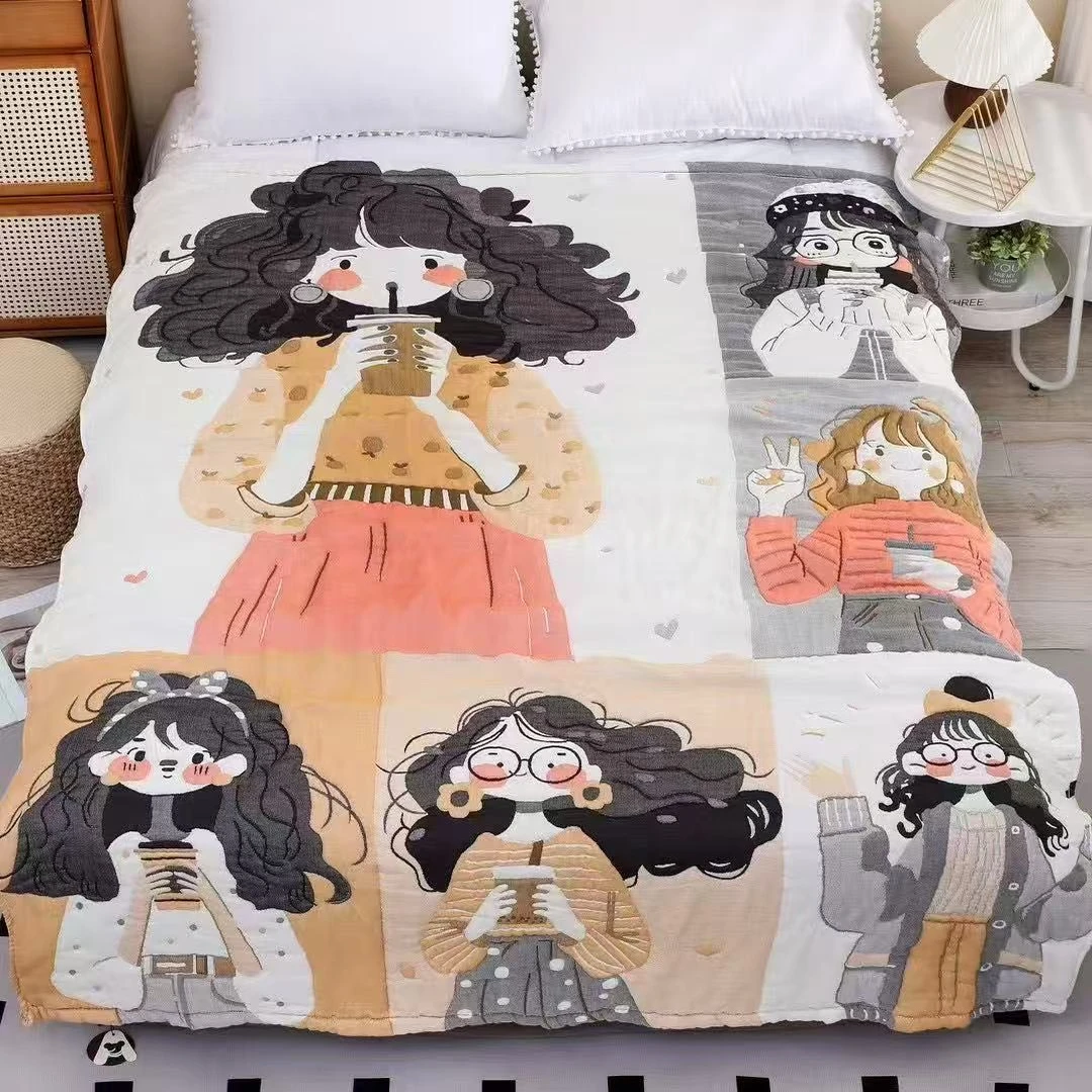 （诗瑶家纺）纯棉泡芙被