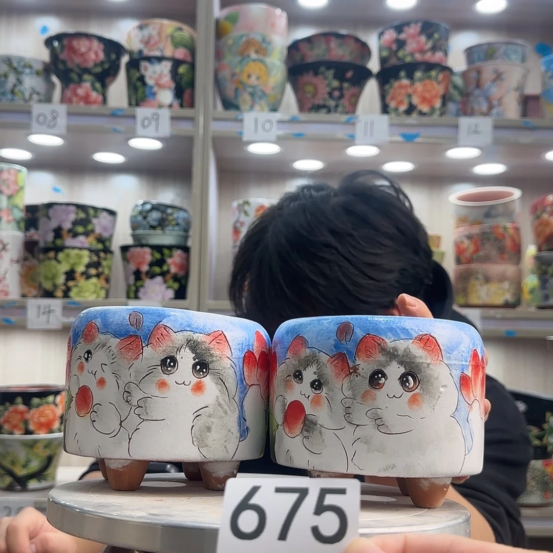 紫砂花盆瑕疵瑕疵675